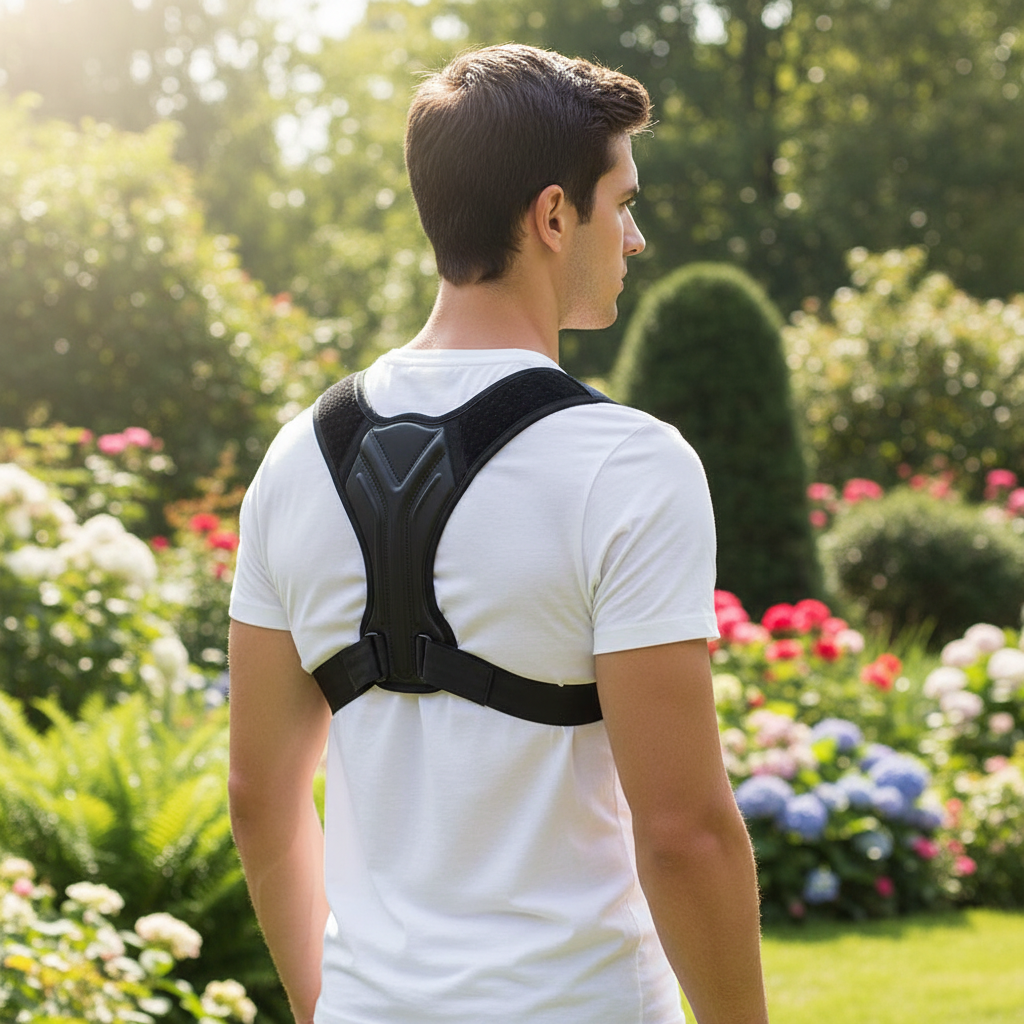 Back posture corrector – Spine, clavicle and neck support for adults