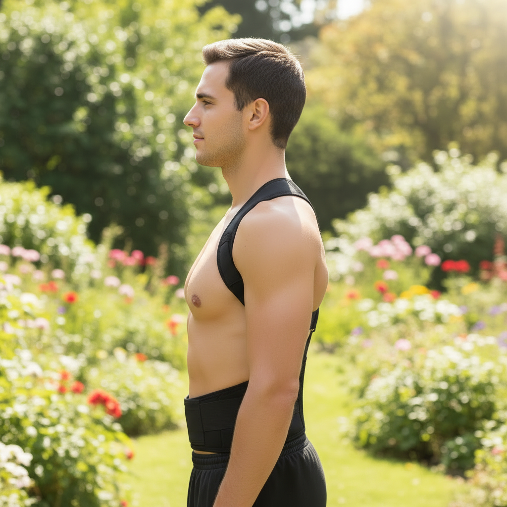 Unisex Magnetic Posture Corrector – Shoulder, Clavicle & Lumbar Support