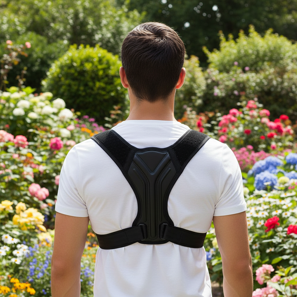 Back posture corrector – Spine, clavicle and neck support for adults