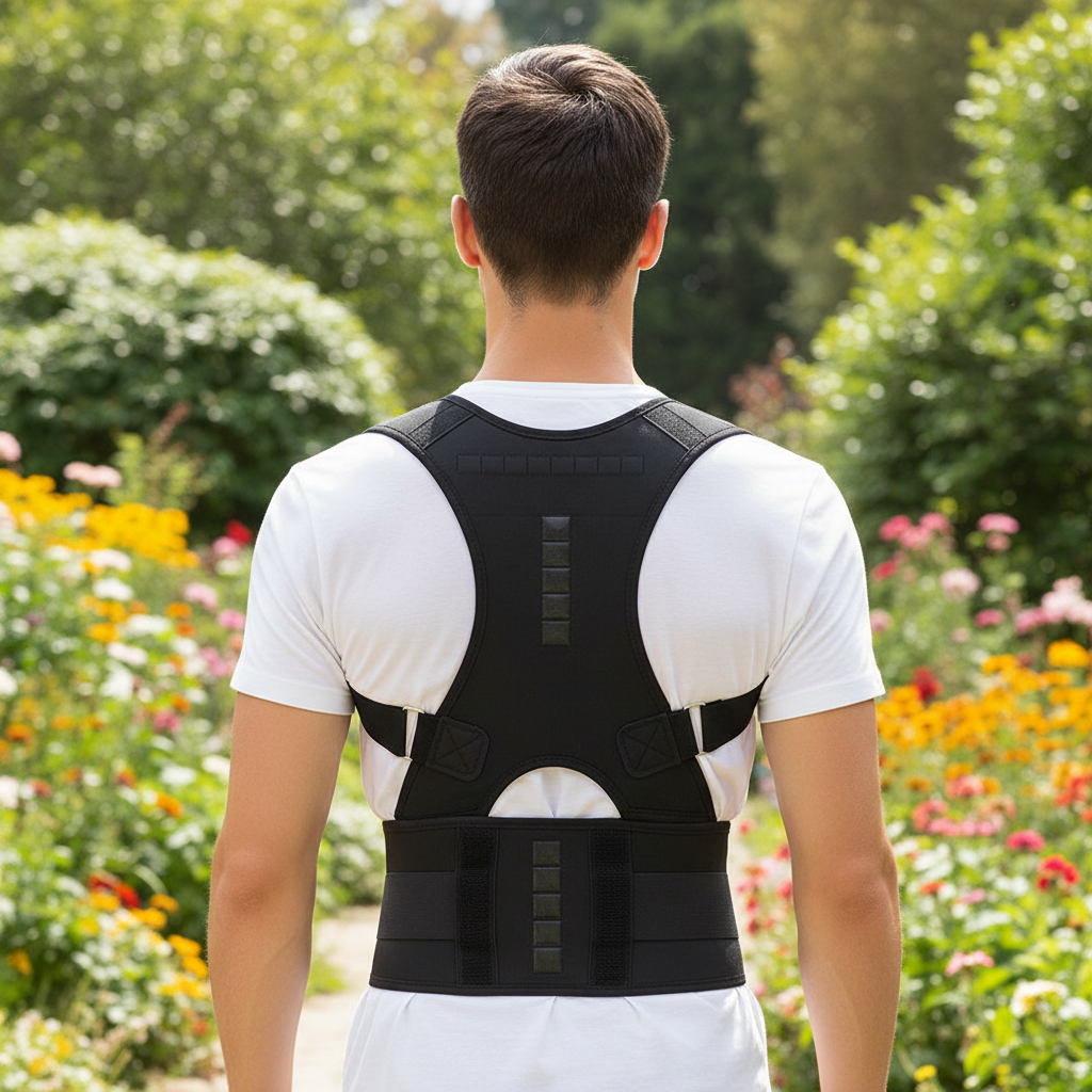 Magnetic posture corrector – Unisex shoulder and back support belt
