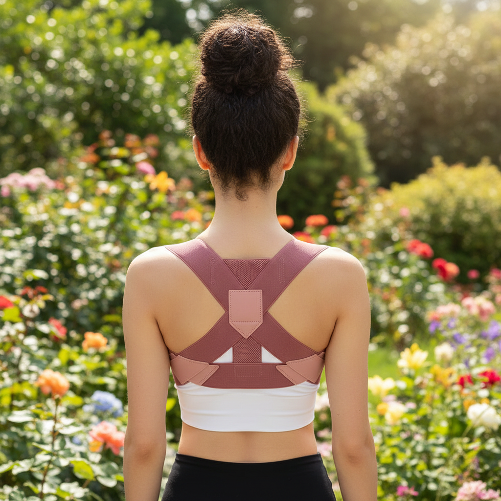 Back posture corrector – Support for shoulders, spine, and upper back