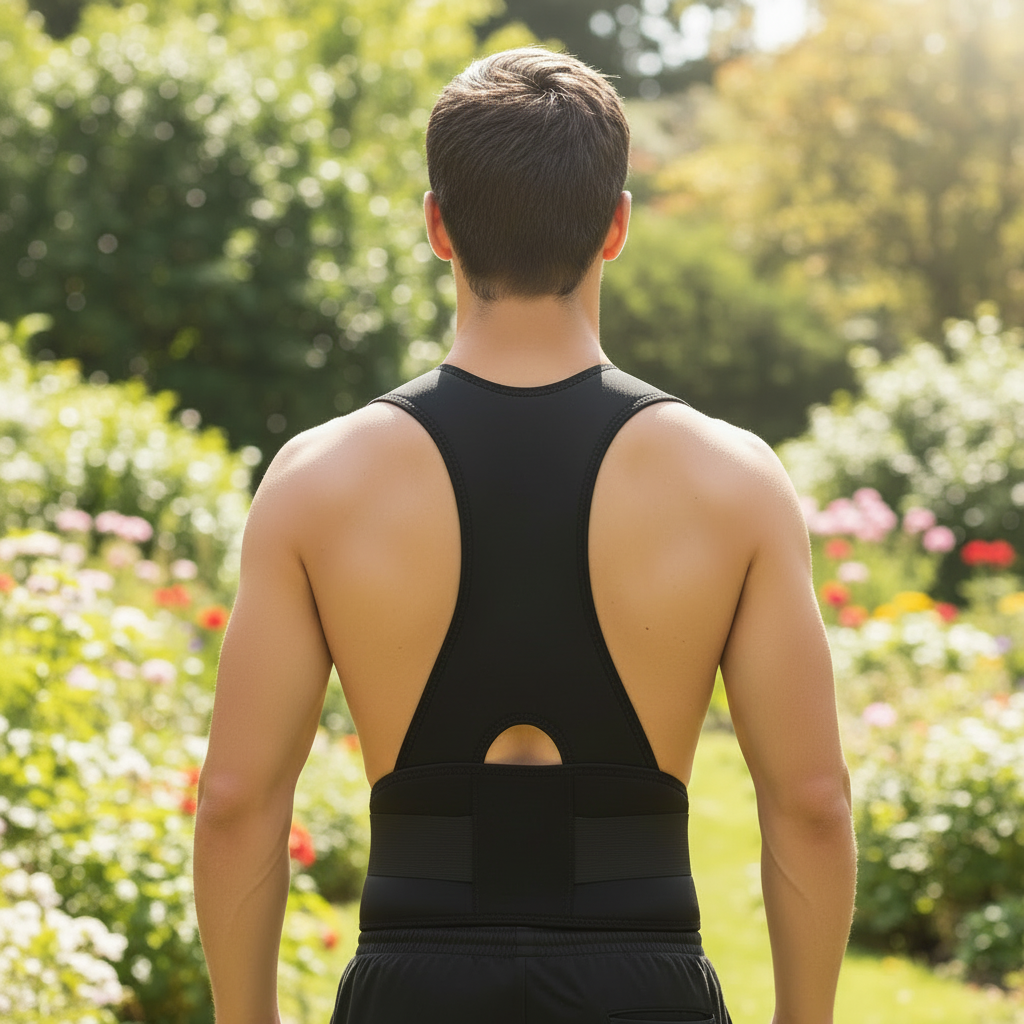 Unisex Magnetic Posture Corrector – Shoulder, Clavicle & Lumbar Support
