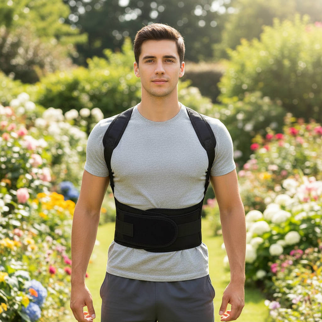 Magnetic Posture Corrector – Unisex Shoulder Support Corset and Belt