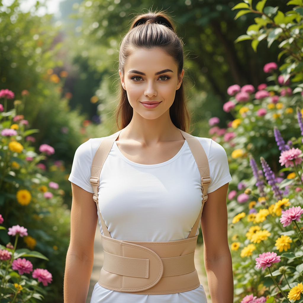 Magnetic posture corrector – Unisex shoulder and back support belt