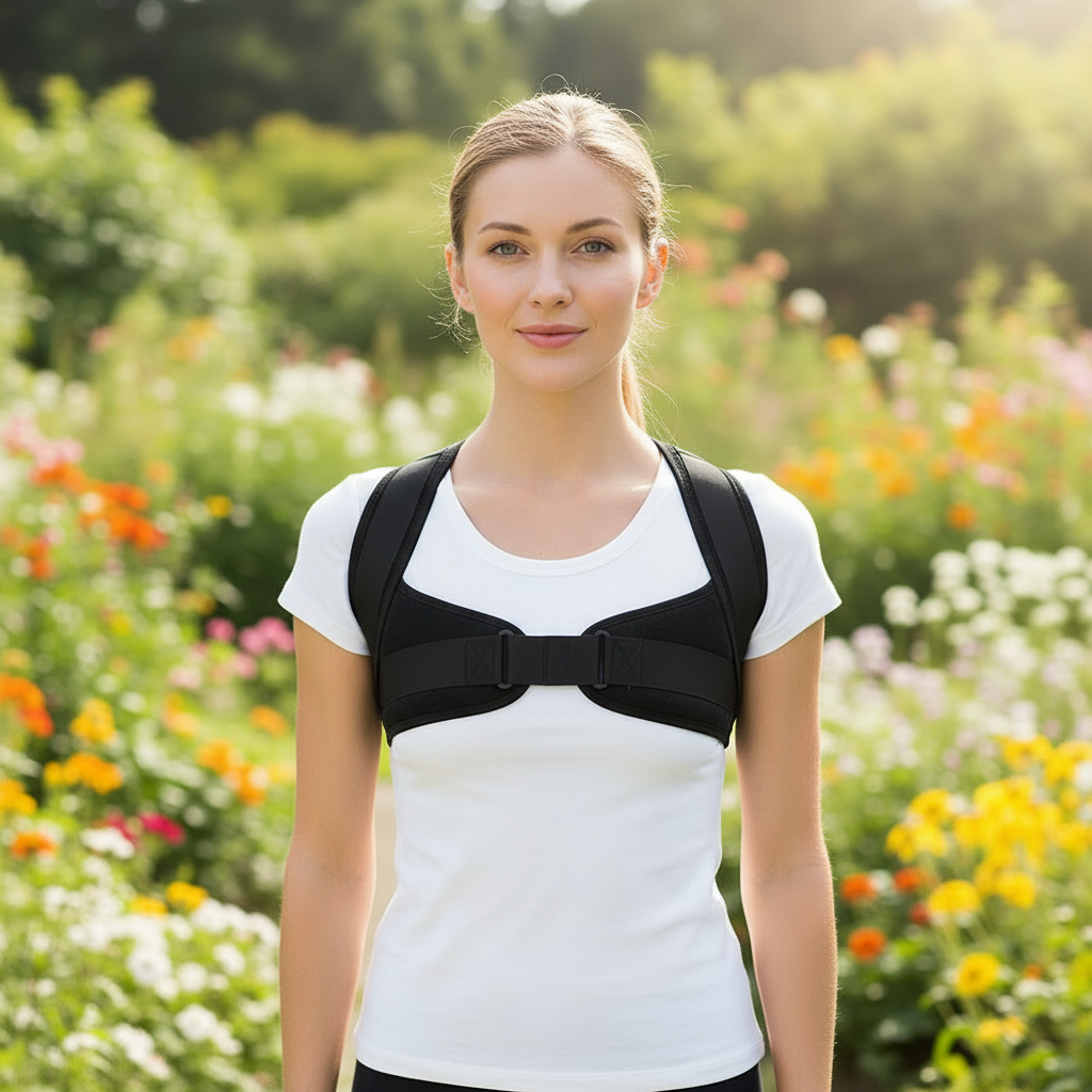 Posture Corrector & Cervical Support | Shoulder & Back Correction Belt for Men & Women