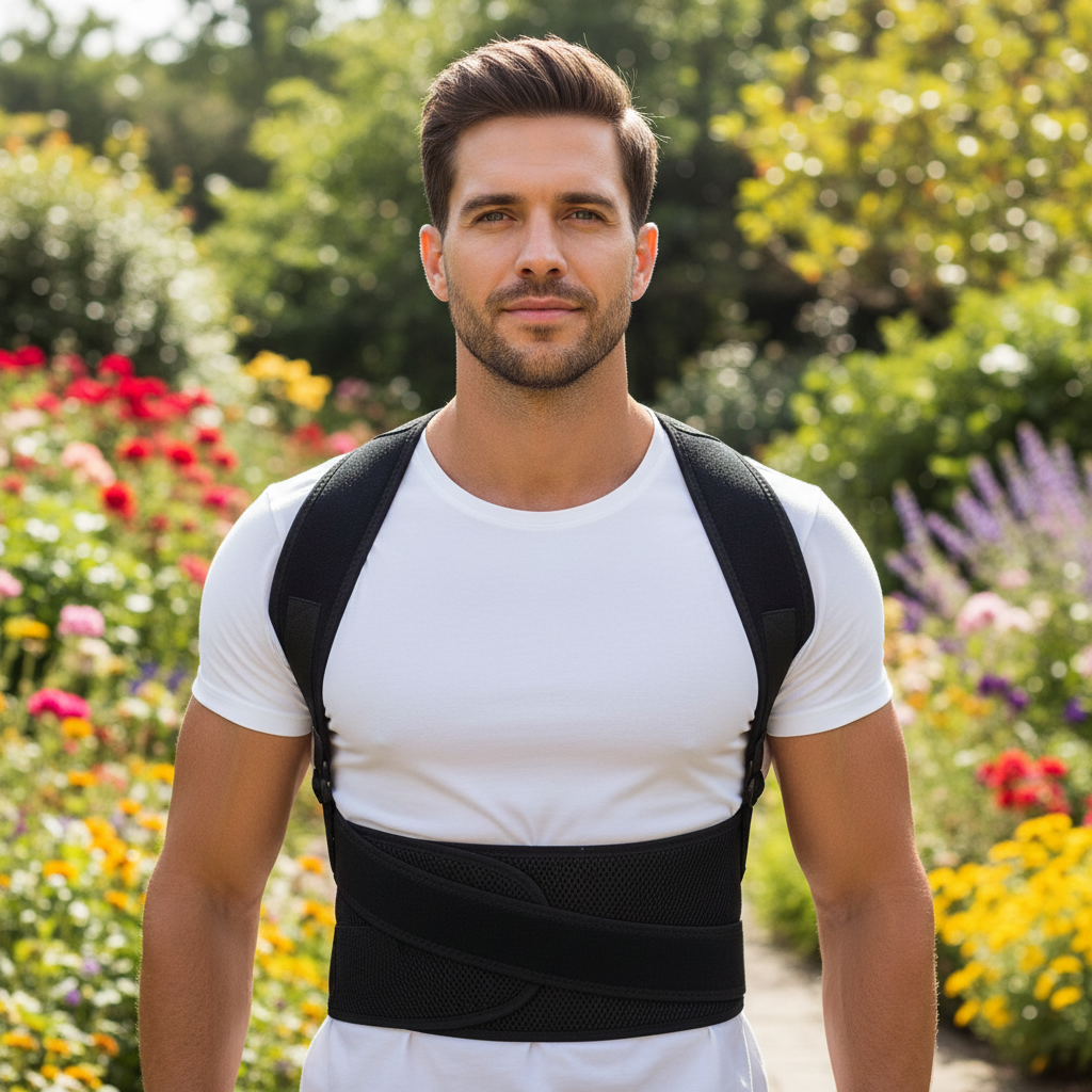 Posture corrector for hunchback and scoliosis – Unisex postural training