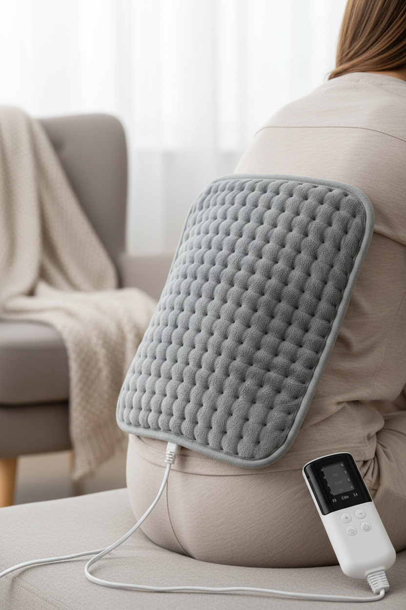 Multifunction Electric Heating Pad – 10 Levels, Timer, Back & Body